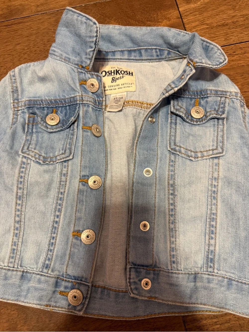 OshKosh B'gosh Light Blue Denim Jacket for Kids